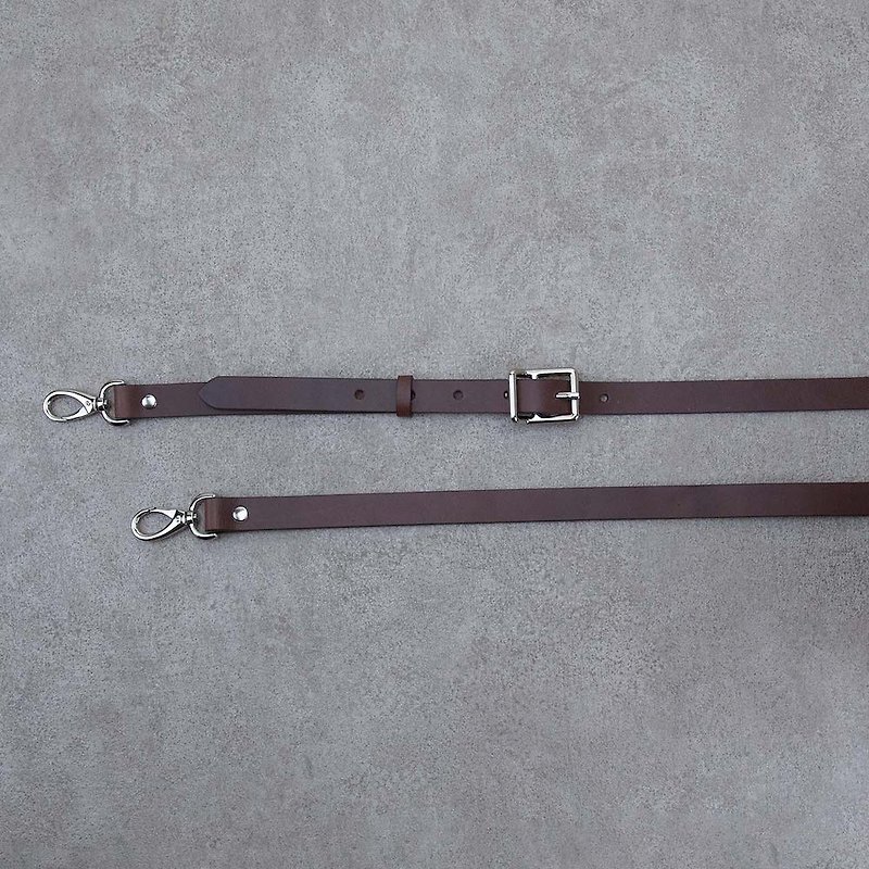 Wide version genuine leather strap replacement strap vegetable tanned leather cowhide adjustable bag strap gift - อื่นๆ - หนังแท้ หลากหลายสี