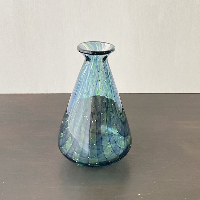 Vase color lattice vase 36 - Pottery & Ceramics - Glass 