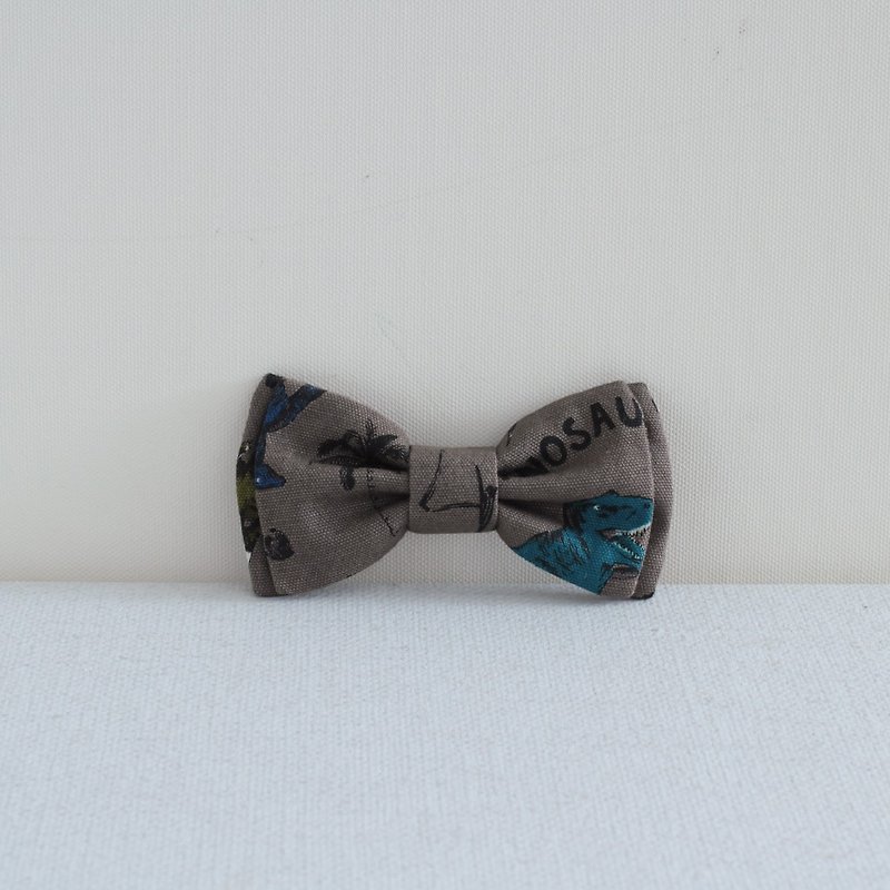 Child bow tie - dinosaur - Ties & Tie Clips - Cotton & Hemp 