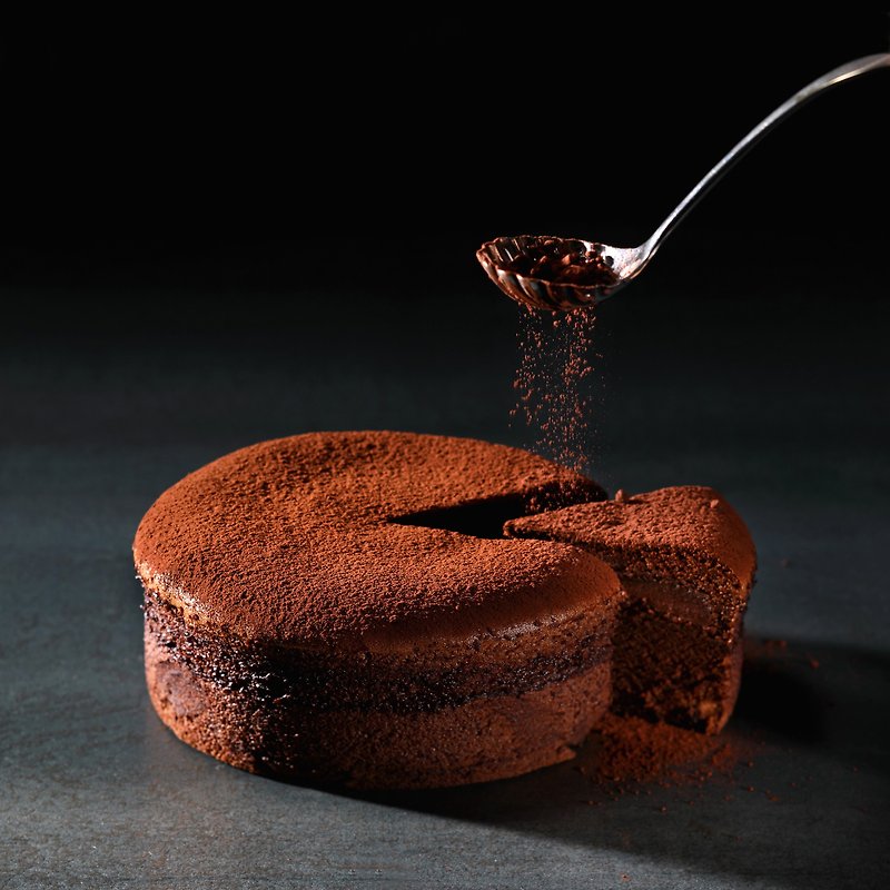 Sold out must wait for Fafuna-chocolat R staff's mellow chocolate cake - เค้กและของหวาน - อาหารสด สีนำ้ตาล
