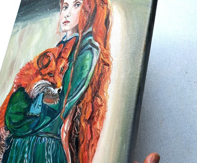 【油彩画】　「ハロウィンリース」　Ｆ3 号　油絵 油彩画】 「ハロウィンリース」 F3 号 油絵 f3サイズ a4