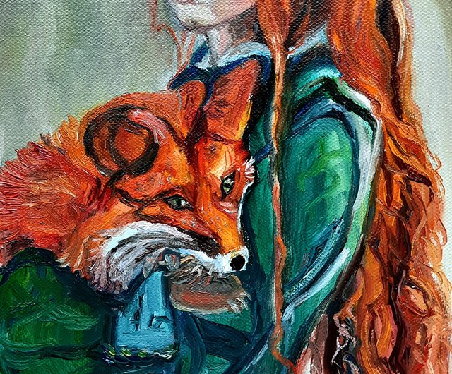 ボナールのトリ 絵本 油絵 原画 oil painting ボナールのトリ 絵本 油絵 原画 oil painting 美術品・アンティーク