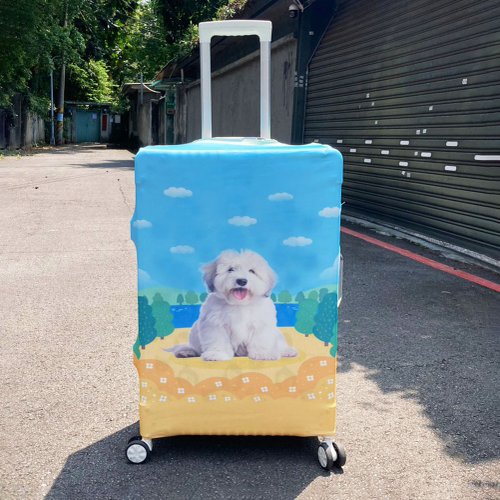 FunPrint 客製禮物 【客製化禮物】寵物 行李箱套