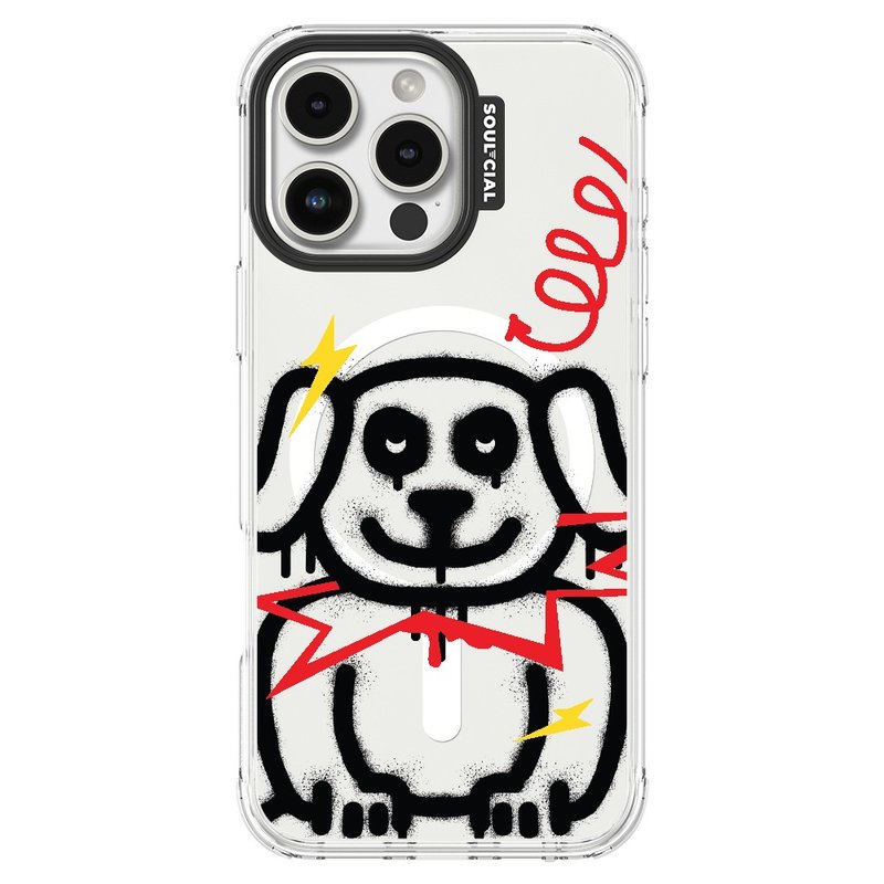 Thug Dog Dachshund Legends iPhone 16 Case MagSafe Case - เคส/ซองมือถือ - วัสดุอื่นๆ 