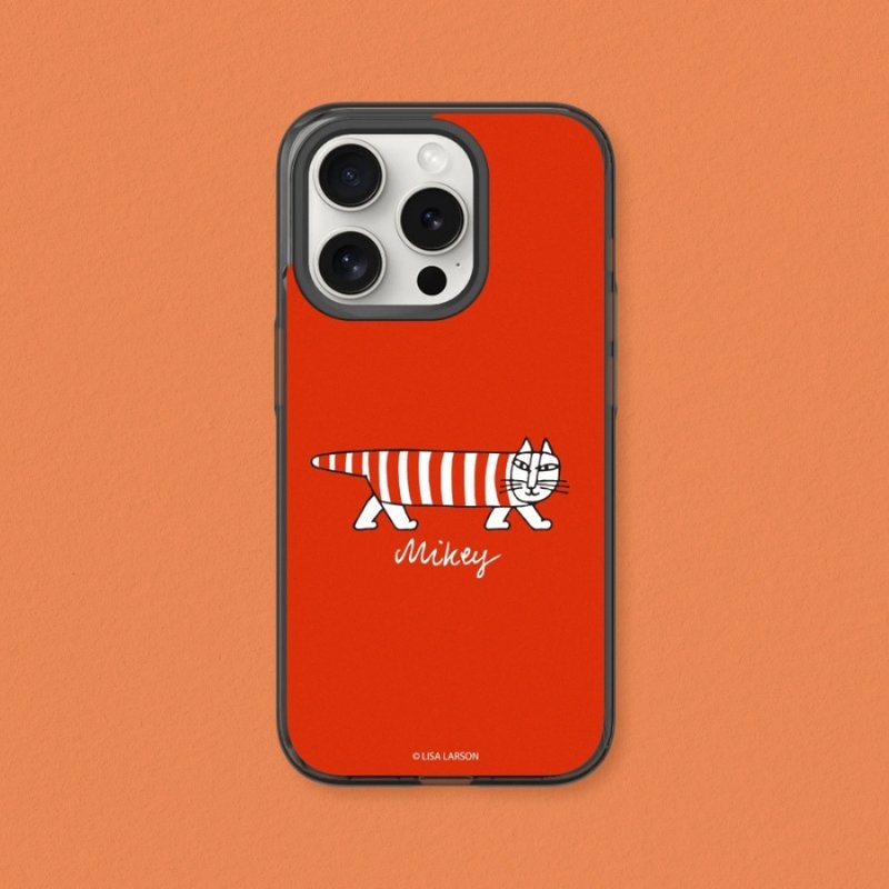 JellyTint transparent anti-fall phone case∣Lisa Larson/Classic Mikey for iPhone - เคส/ซองมือถือ - พลาสติก หลากหลายสี