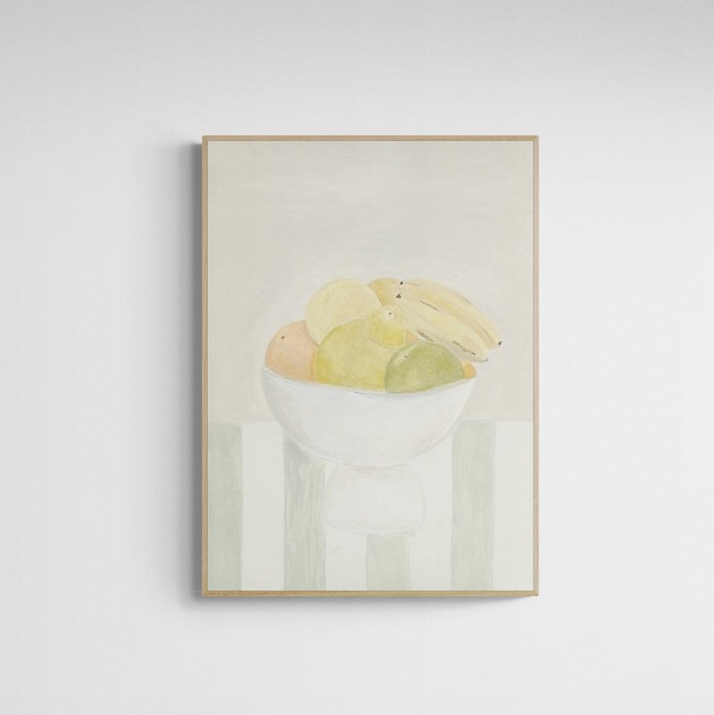 [Original Poster] Isabelle Vandeplassche | Still life with Fruit - Posters - Paper 