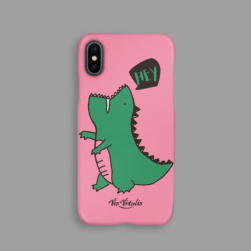 Mouthwater Dragon B Phone Case/iPhone - Phone Cases - Plastic Pink