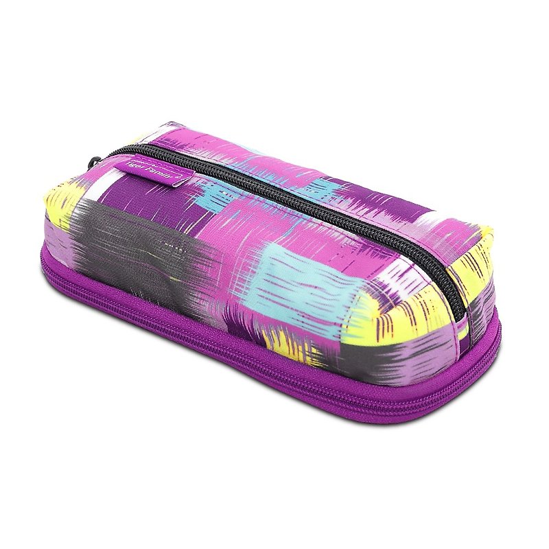 Tiger Family MAX簡約時尚鉛筆盒-葡萄紫 - 筆盒/筆袋 - 防水材質 紫色