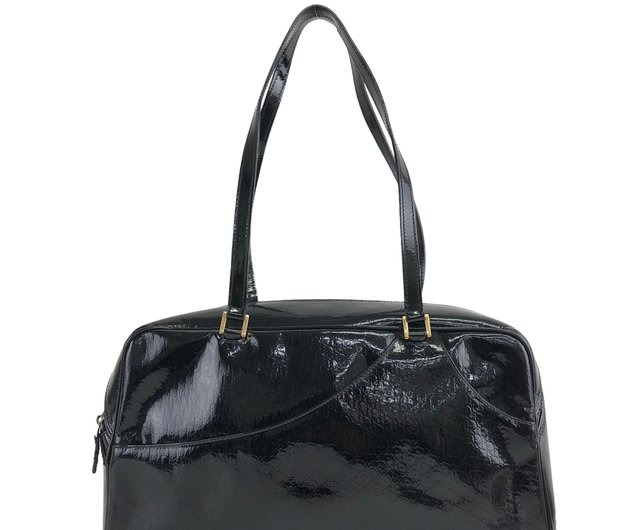 美品☆トロッター【クリスチャン・ディオールミニボストン♪黒 美品☆トロッター【クリスチャン・ディオールミニボストン♪黒