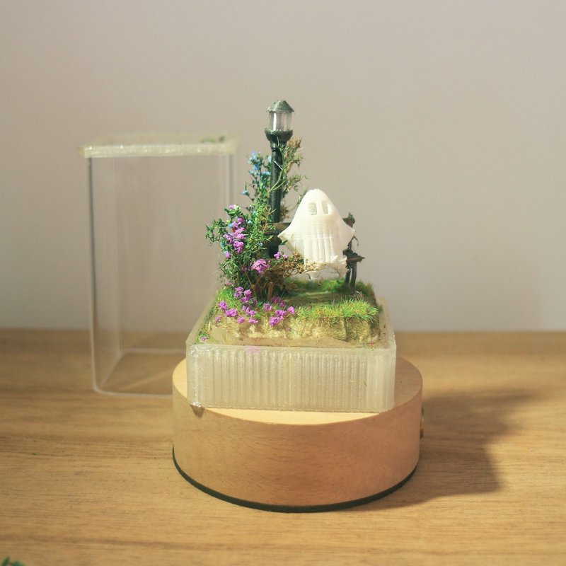 療癒膠囊 – 魅影浮生 A ghost story – 公園 - 擺飾/家飾品 - 木頭 白色