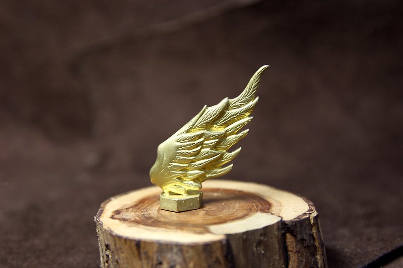 Wings of Freedom | Handmade Wax Seal | Wax Wax Gift Box - ตราปั๊ม/สแตมป์/หมึก - ทองแดงทองเหลือง 