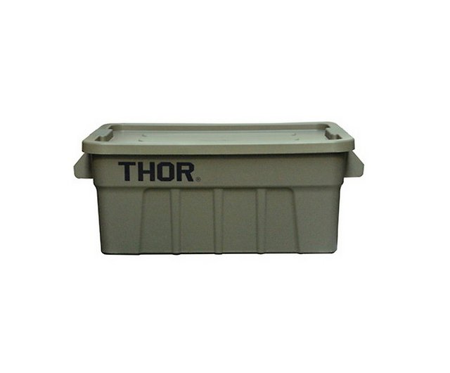 Detail Thor Large Totes With Lid Storage Box (Khaki/53L) - Shop goodforit  Storage - Pinkoi