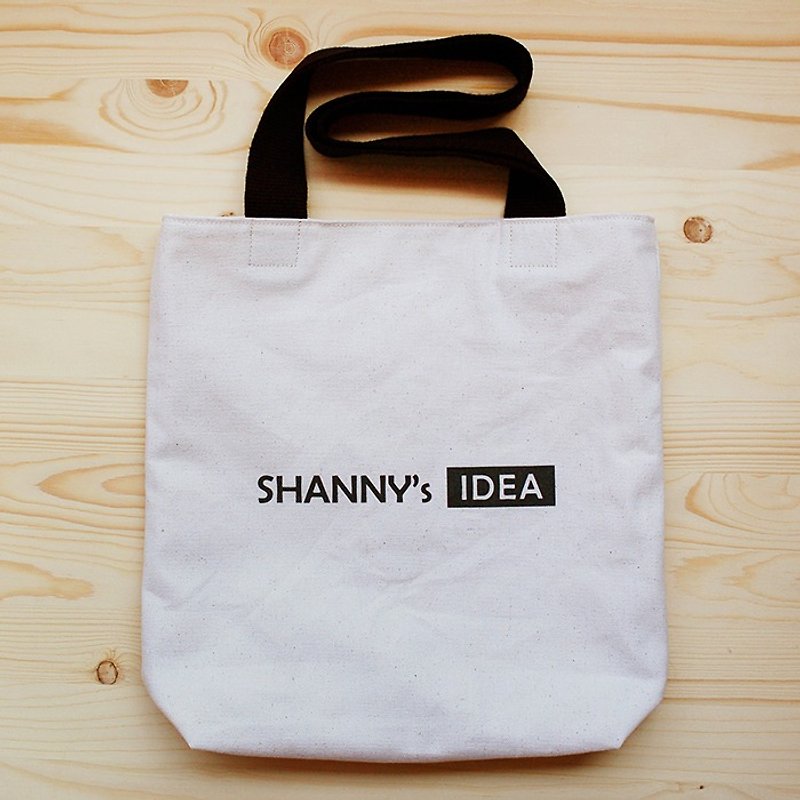 Customized | Shoulder Bag - Messenger Bags & Sling Bags - Cotton & Hemp White