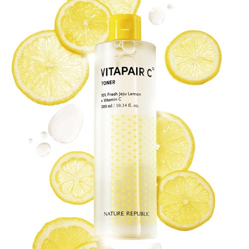 Nature Republic 自然樂園官方旗艦店 Nature Republic VITAPAIR 維他命C光澤化妝水 滋潤化妝水