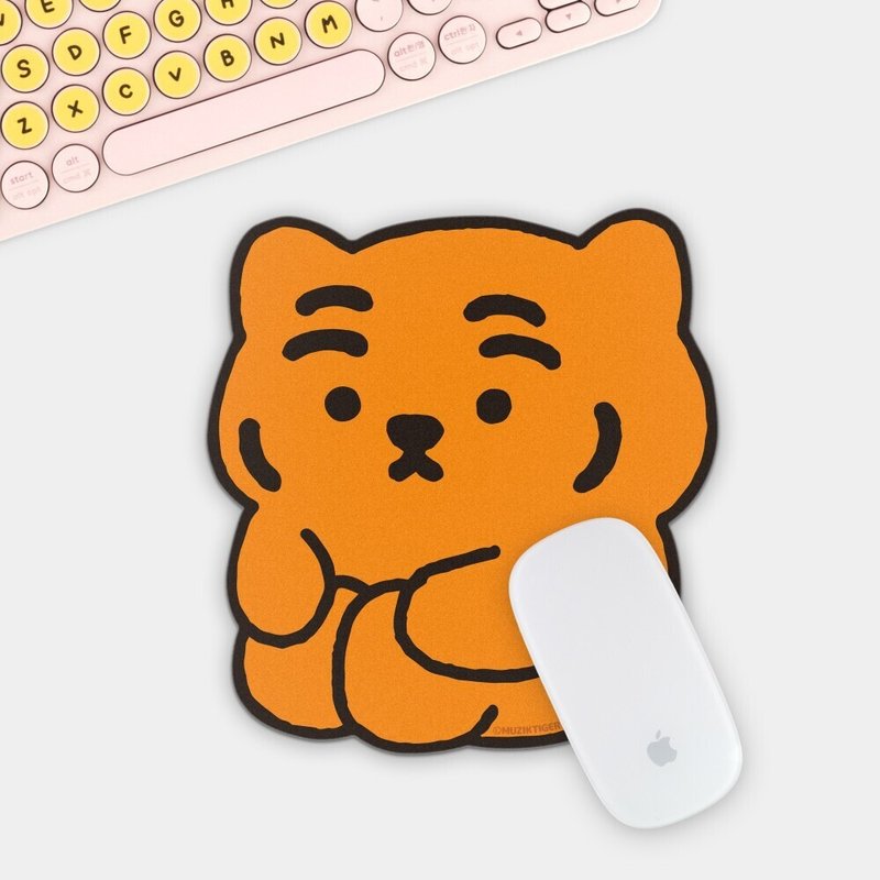 躺肥虎 縮小的橘虎 PVC 滑鼠墊 - 滑鼠墊 - 其他材質 