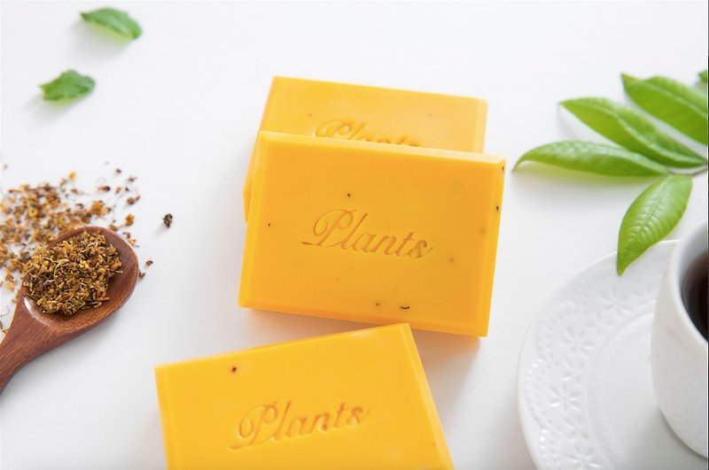 Honey Osmanthus Soap I Moisturizing Series I Light Osmanthus Fragrance I Oily Hybrid Skin - Body Wash - Plants & Flowers Orange