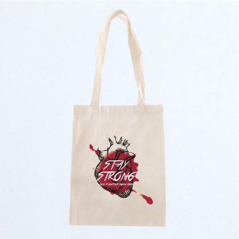 ICARUS Icarus original trend design bag / canvas bag / laptop bag / shoulder / portable STAY STRONG - Messenger Bags & Sling Bags - Cotton & Hemp 