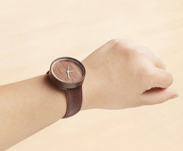 Minimalist discount wood watch