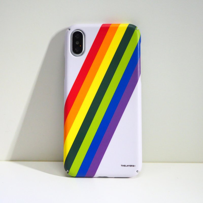 LOVE WINS | Rainbow FLAG Pink Personalised Phone Case - เคส/ซองมือถือ - พลาสติก หลากหลายสี