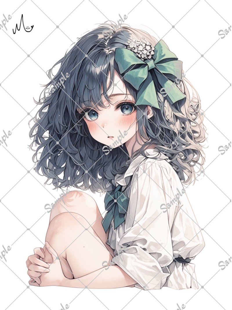 オリジナル人物ステッカー - 貼紙 - 紙 