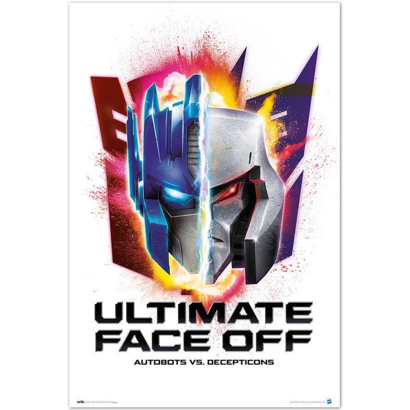 【變形金剛】Transformers 狂派 VS. 博派 Face Off -進口海報 - 海報/掛畫/掛布 - 其他材質 多色