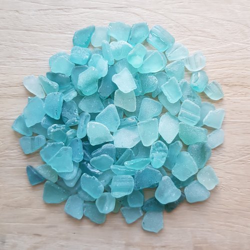 【大きめサイズ/ガラスカバー付】お部屋を浄化する海アート　シーグラス/水晶 大きめサイズ/ガラスカバー付】お部屋を浄化する海アート