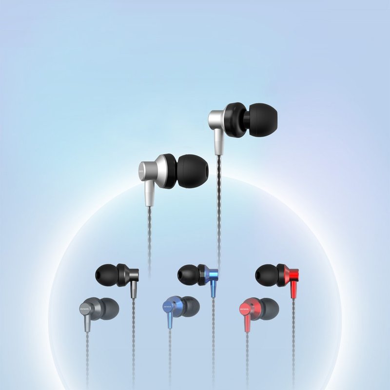 【AIWA】 Aiwa Wired Earphone ESTM-128 - Headphones & Earbuds - Other Materials Black