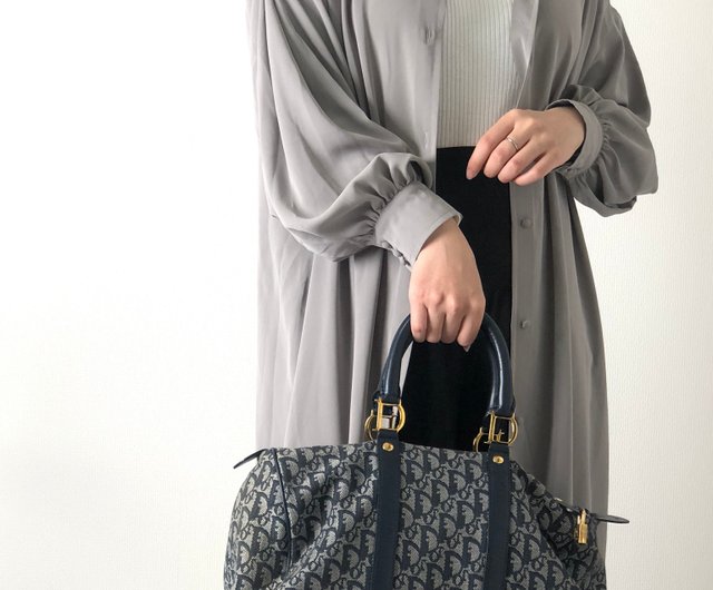 Dior Dior Trotter Book Tote ネイビー 平置き実寸 Dior Dior Trotter Book Tote ネイビー 平置き実寸 Dior Dior