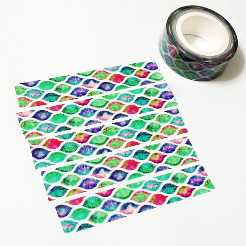 Masking Tape Moroccan Ocean - Washi Tape - Paper 