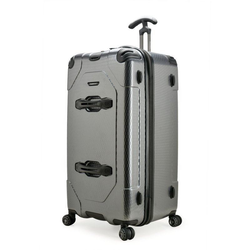 Traveler's Choice MAXPOTER Series 30-Inch Red Dot Fat Suit - Mist Gray - Luggage & Luggage Covers - Plastic Gray