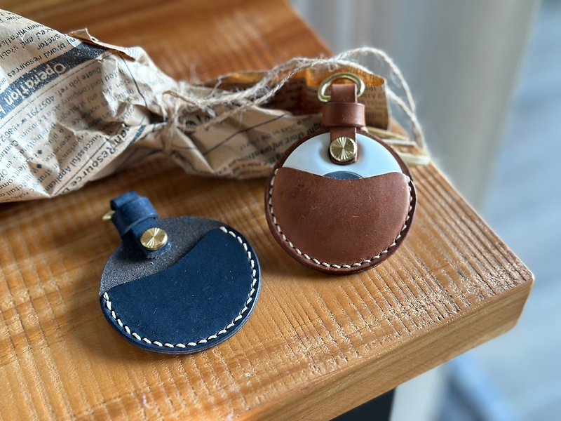 【Mini5】Gogoro/remote control bag/gogoro key ring - Keychains - Genuine Leather 