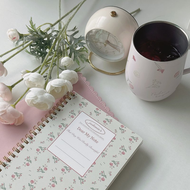 Rose pattern Notes - Sticky Notes & Notepads - Paper Multicolor