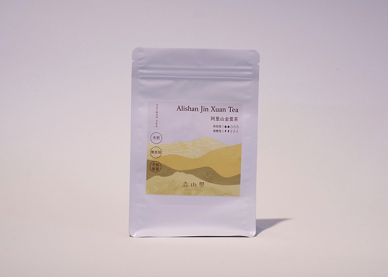 [Eco-friendly bag] Alishan Jinxuan tea 15pcs | Hand-picked raw leaves | Triangular tea bag