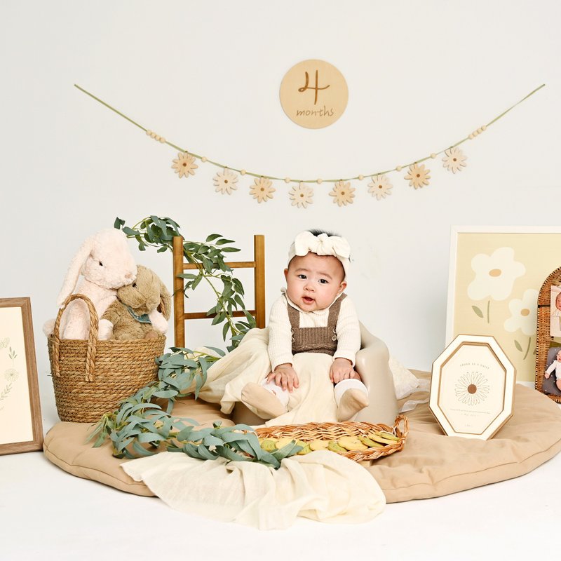 April Collection Set - Rabbit and Little Flower Rental Set [Please message the site to inquire about the reservation date] - Woodworking / Bamboo Craft  - Other Materials 