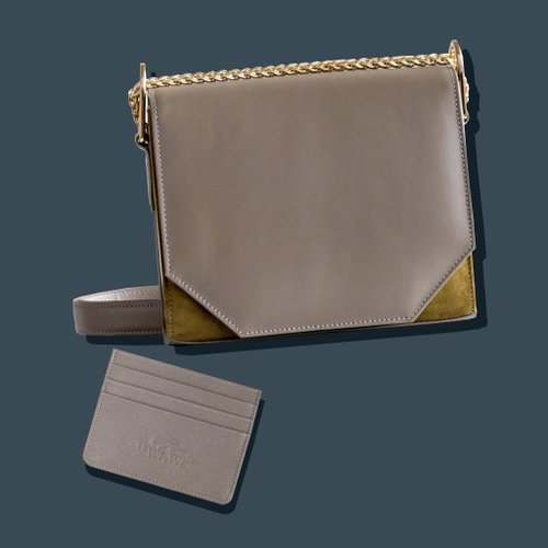 Thesis Crisis LUCKY BAG- PANDORA SMALL LEATHER BAG AND H CARD HOLDER