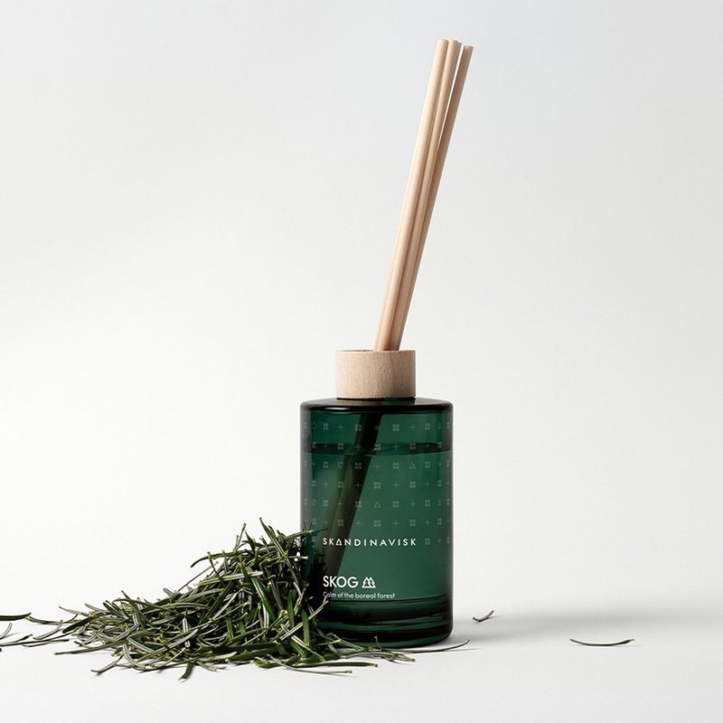 Skandinavisk ∣ New packaging! Diffuser 200ml - SKOG Norwegian Forest - Fragrances - Other Materials Green