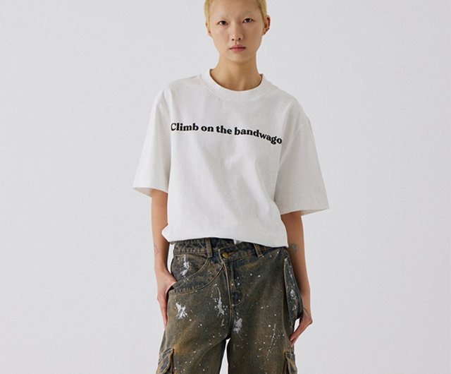 Lingorm KEEP:SILENT ホワイト Tシャツ S Lingorm KEEP:SILENT ホワイト Tシャツ S KEEPSILENT