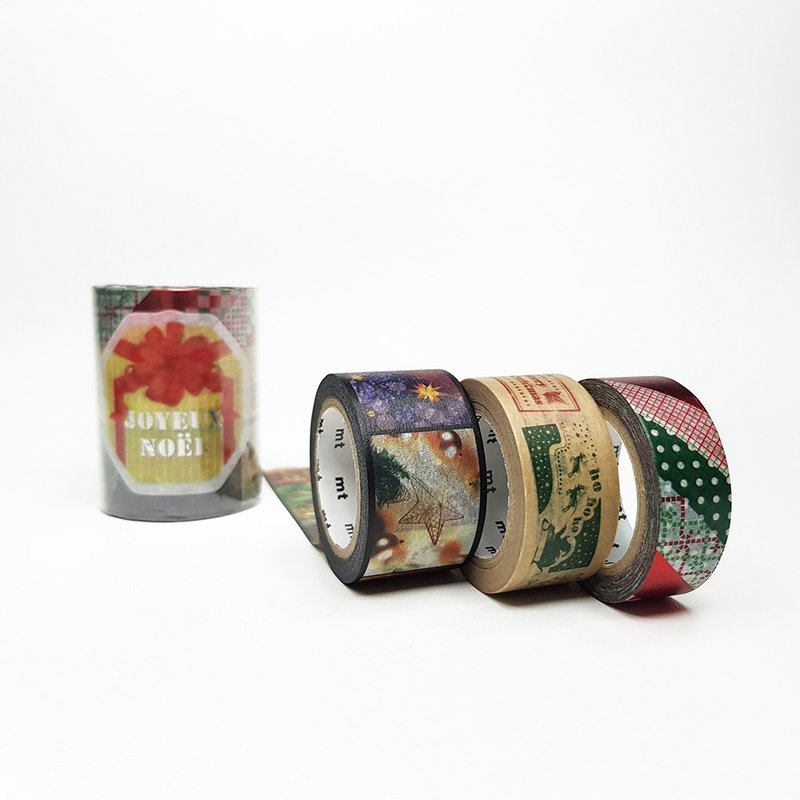 mt Masking Tape Christmas / C (MTCMAS102) - Washi Tape - Paper Multicolor