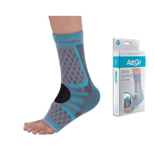 康滿萊 Come Medsupply 【EuniceMed】AerGo 針織護踝 腳踝關節保護 立體緹花針織 7702