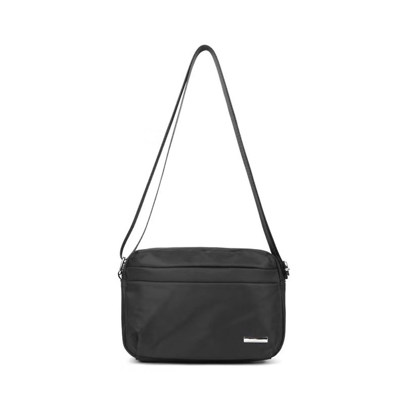 2020 new style/simple/fashion/casual/all-match/side backpack oblique backpack shoulder bag black - กระเป๋าแมสเซนเจอร์ - วัสดุกันนำ้ สีเขียว