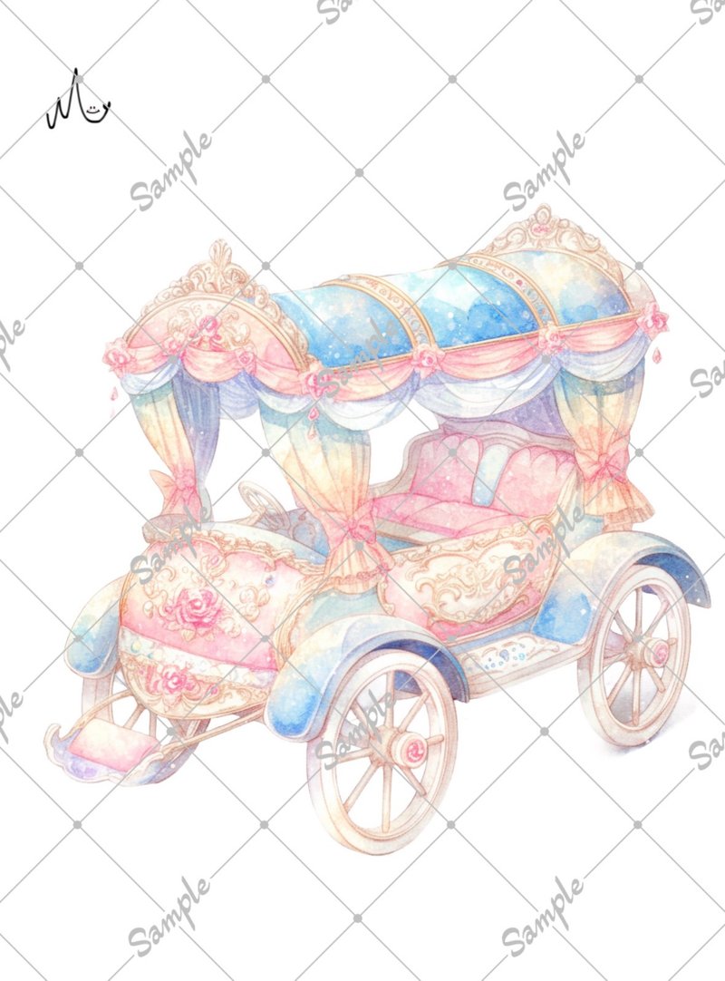 オリジナル装飾ステッカー - 貼紙 - 紙 
