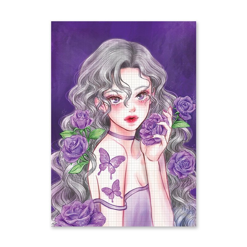 layla postcard - 卡片/明信片 - 紙 