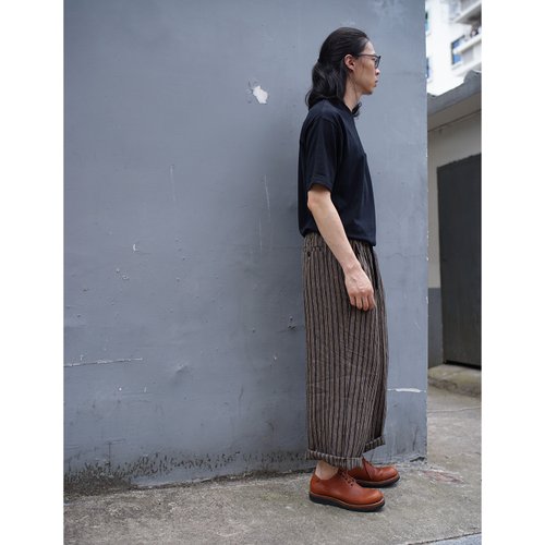 パラスパレス　トオカ　十日【Fサイズ】リネン　麻　パンツ　ネイビー　ストライプ 楽天市場】ストライプ リネン パンツの通販