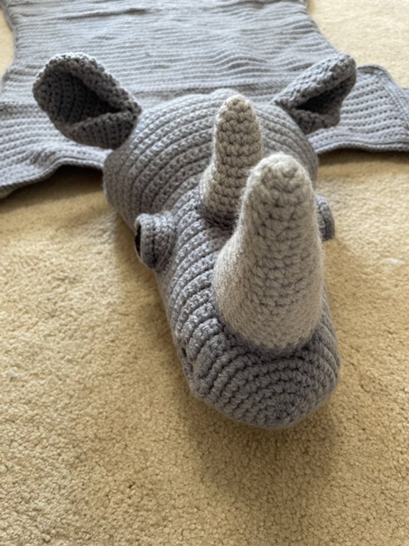 Crochet Animal Rug Mat (both sides) [Interior] Decoration [Cushion] [Rug] - ผ้ารองโต๊ะ/ของตกแต่ง - ผ้าฝ้าย/ผ้าลินิน 