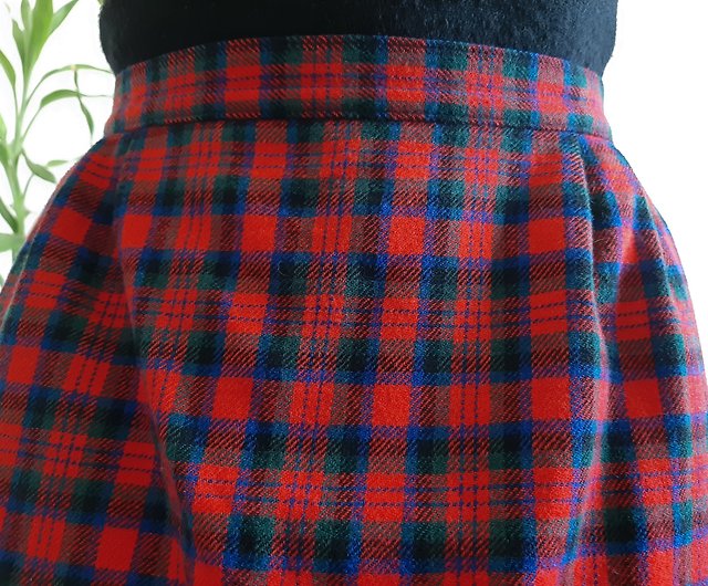 Wool Plaid Skirt – Apostolic Clothing Company
