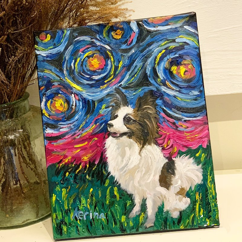 【Workshop(s)】[Starry Night with You/Pet Oil Painting/Drawing by Hand/Souvenir Gift