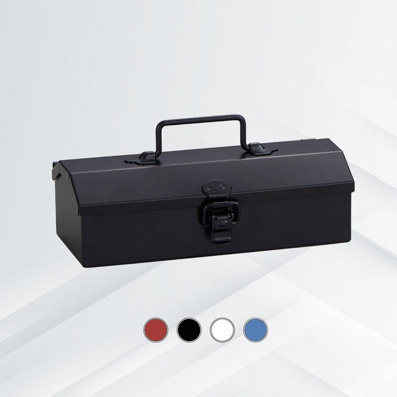 Japanese mountain-shaped handle-type steel single-layer storage box Y-14 (2 colors) - กล่องเก็บของ - โลหะ หลากหลายสี