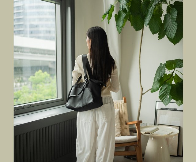 ショルダーバッグ・ポシェット Square Bag Shoulder Large Black Hender Scheme Square Shoulder Bag Big Black | HAVEN