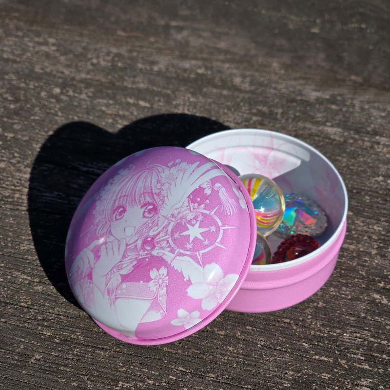 庫洛魔法使 透明牌篇 鐵盒 桃 - 其他 - 不鏽鋼 粉紅色