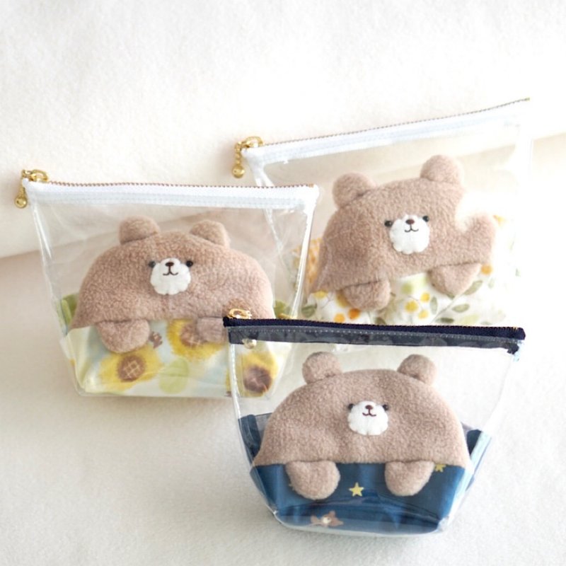 Bear clear pouch - Toiletry Bags & Pouches - Waterproof Material Multicolor